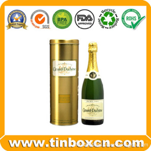 Brandy Tin Premium Metal Box for Wine